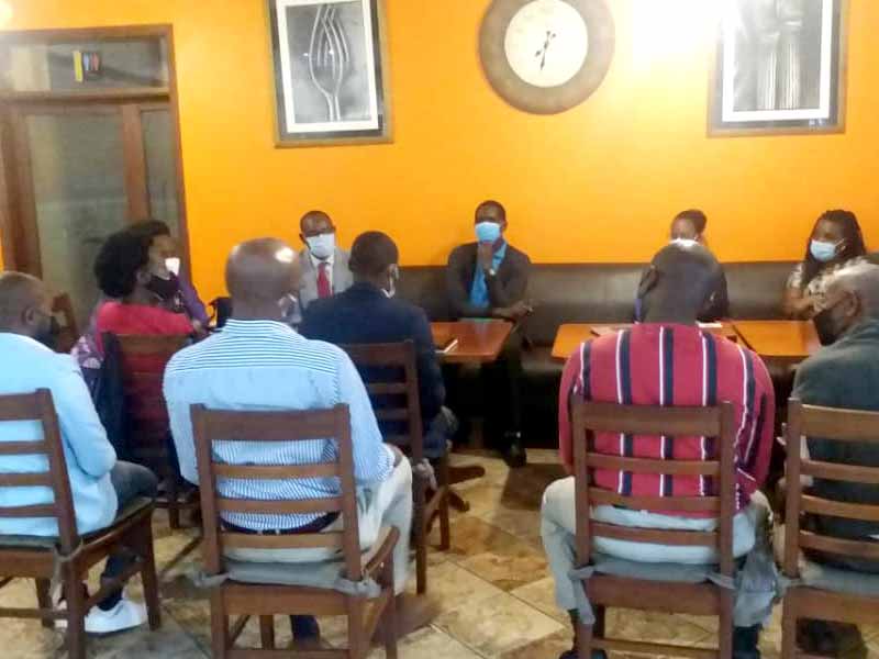 ICCC members in prayer and learning together